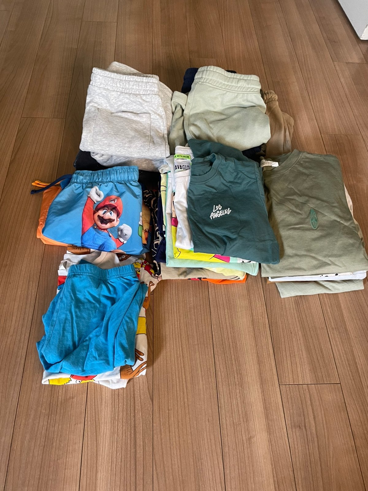 Groot pakket zomerkleding 134-140 jongen, Ophalen of Verzenden, Zo goed als nieuw, Jongen, Broek