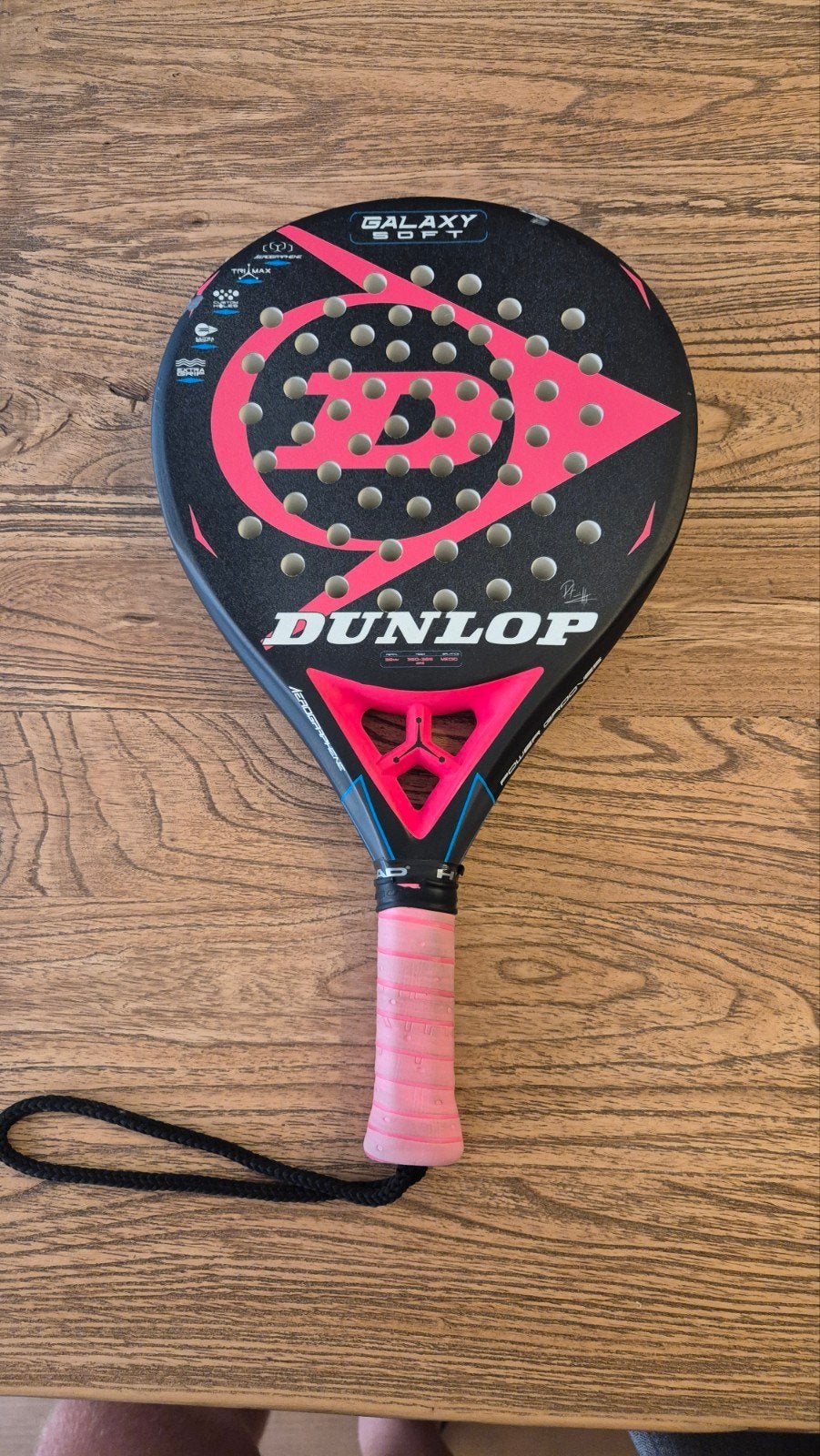 Dunlop Galaxy Soft Padel Racket - Ideaal voor beginners, Ophalen of Verzenden, Gebruikt