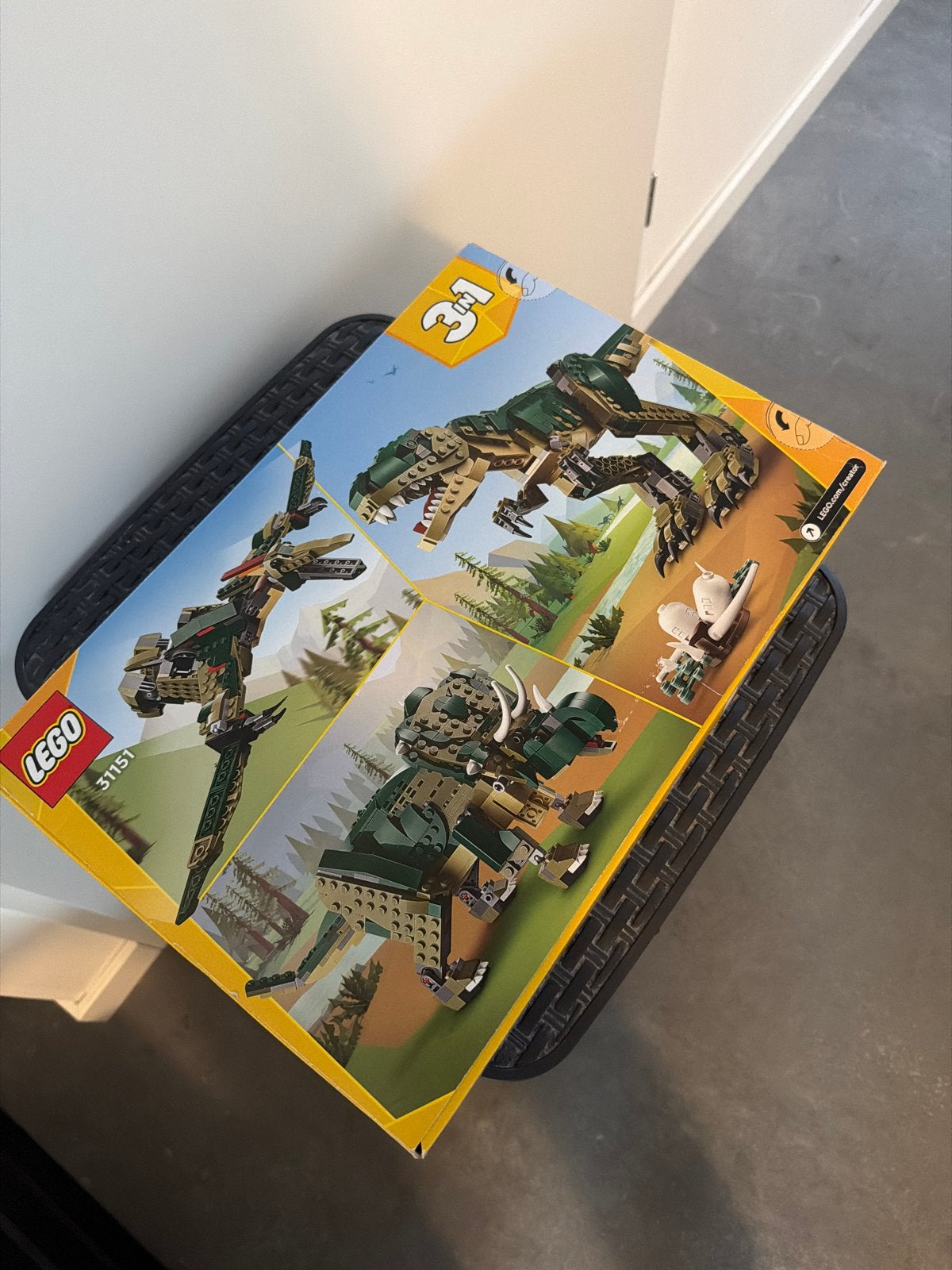 Ongeopend LEGO Creator 3-in-1 Dinosaurus, Lego, Ophalen of Verzenden, Zo goed als nieuw, Compleet