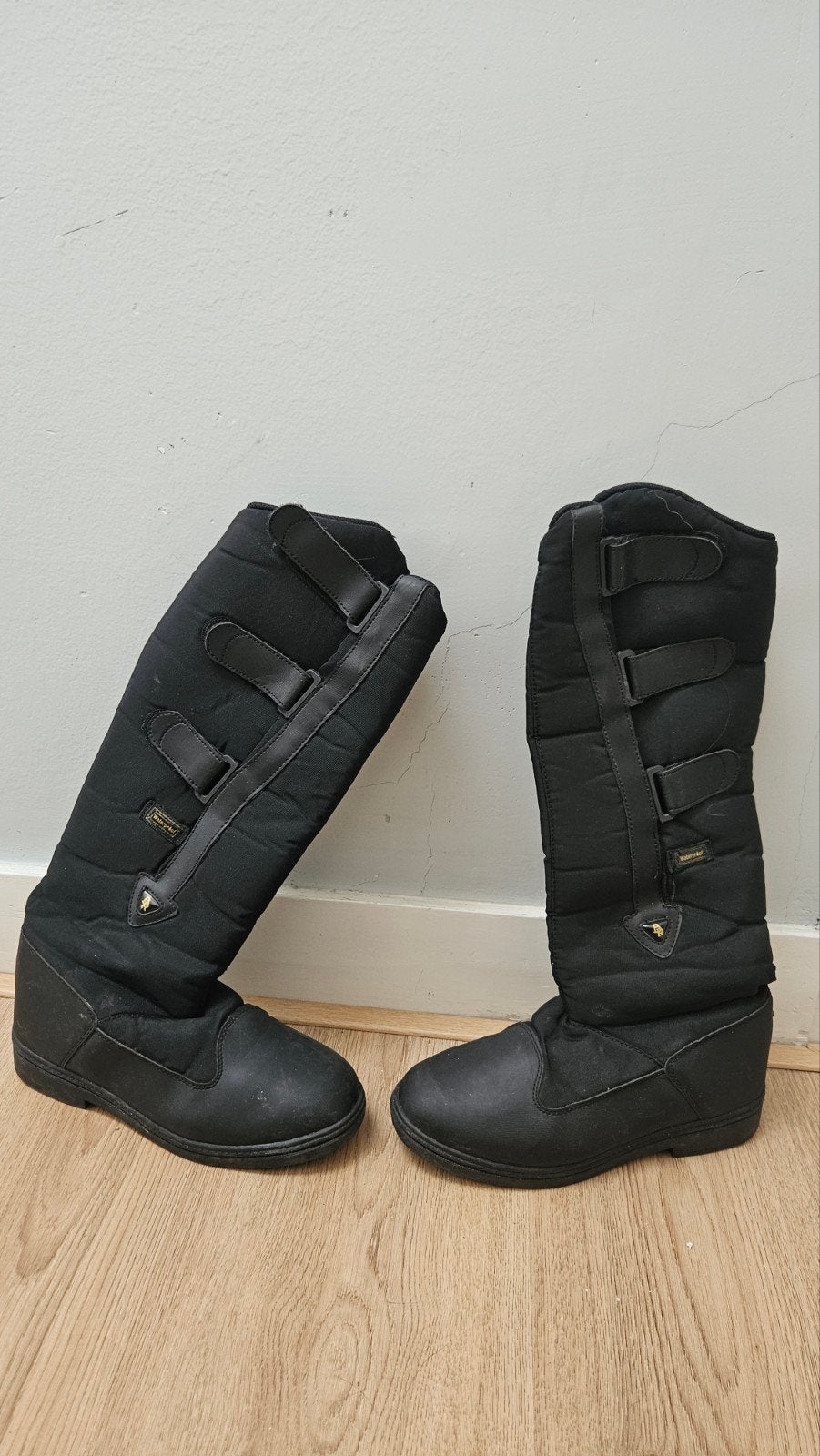 Paardrijlaarzen voor winter, Dieren en Toebehoren, Paardrijkleding, Ophalen, Gebruikt, Zwart, Schoeisel