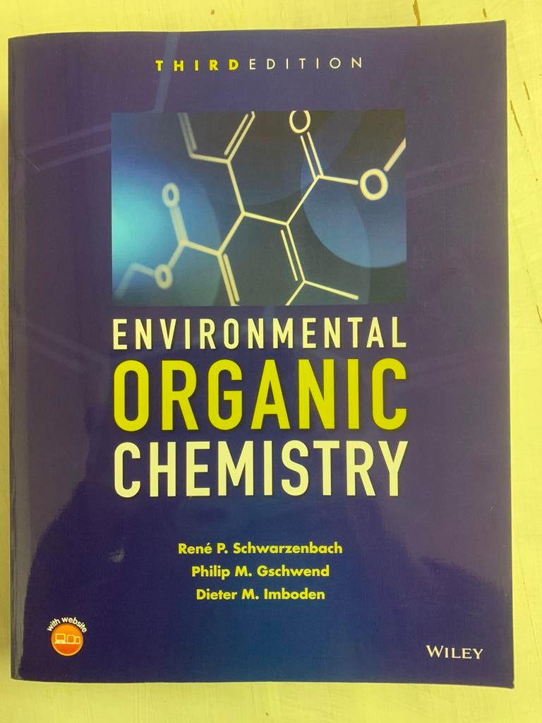 APRIL ENVIRONMENTAL ORGANIC CHEMISTRY, Ophalen of Verzenden, Beta, Zo goed als nieuw, WO