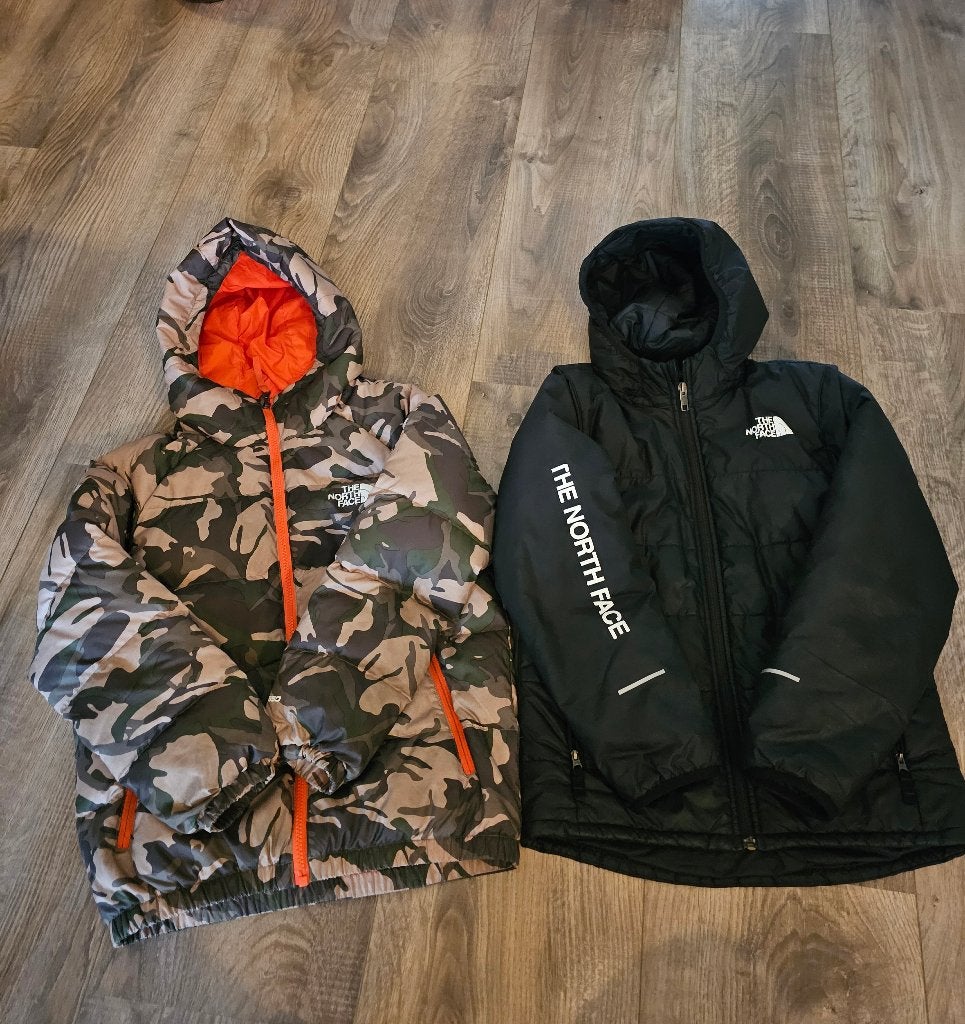 2 jassen the north face jongens 156/164, The North Face, Ophalen of Verzenden, Zo goed als nieuw, Jongen