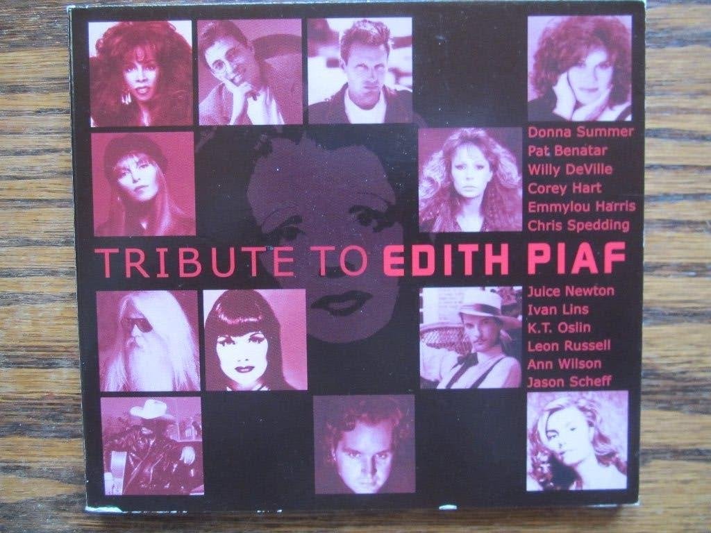 Tribute To Piaf [o.a. Ann Wilson/Pat Benatar/Juice Newton], Ophalen of Verzenden, Zo goed als nieuw, Pop, Verzamelalbum