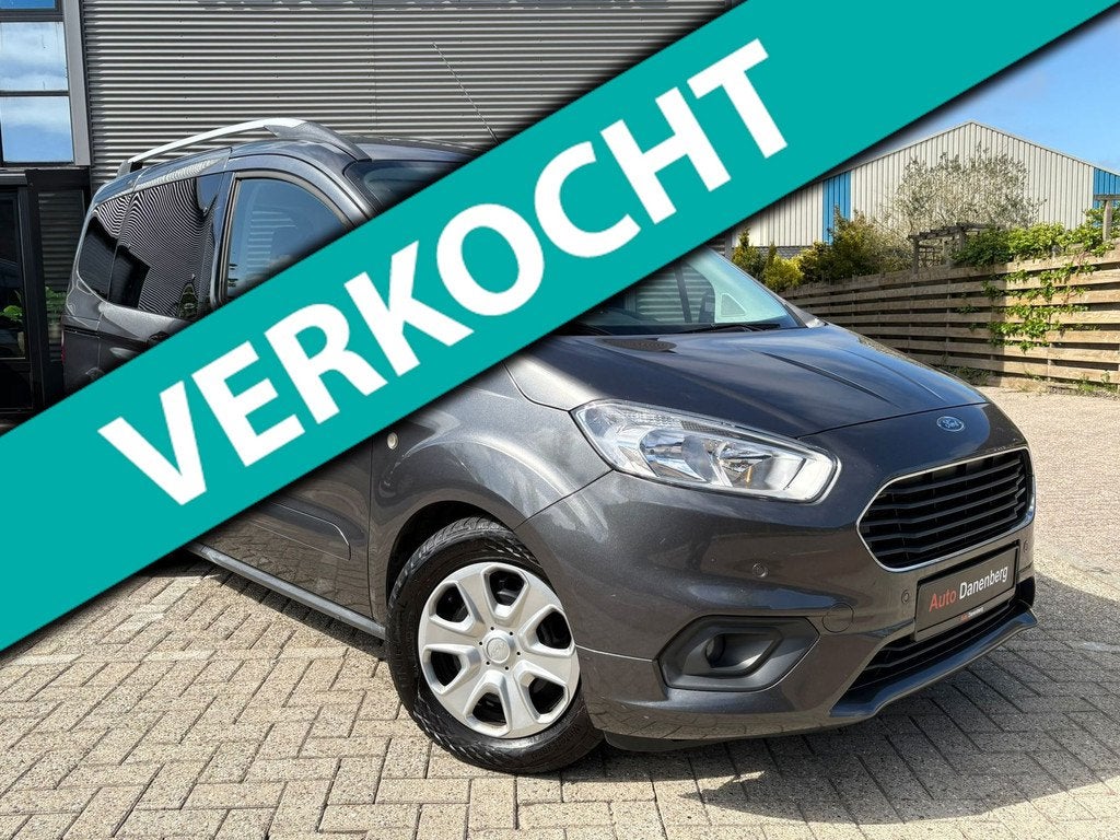 Ford Tourneo Courier 1.0 Titanium 125PK GARANTIE!, Auto's, Ford, Voorwielaandrijving, Origineel Nederlands, Bedrijf, Handgeschakeld