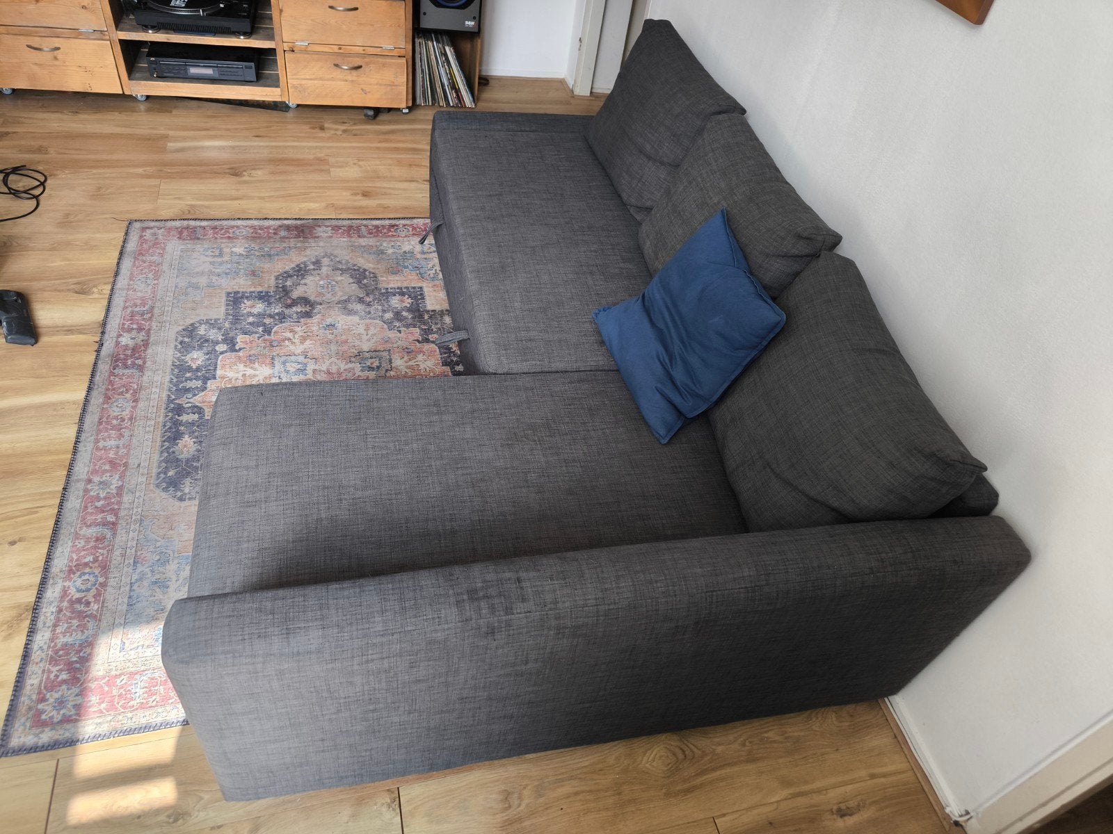 FRIHETEN
Hoekslaapbank met opberger, Gebruikt, 125 tot 150 cm, Hoekbank, Driepersoons