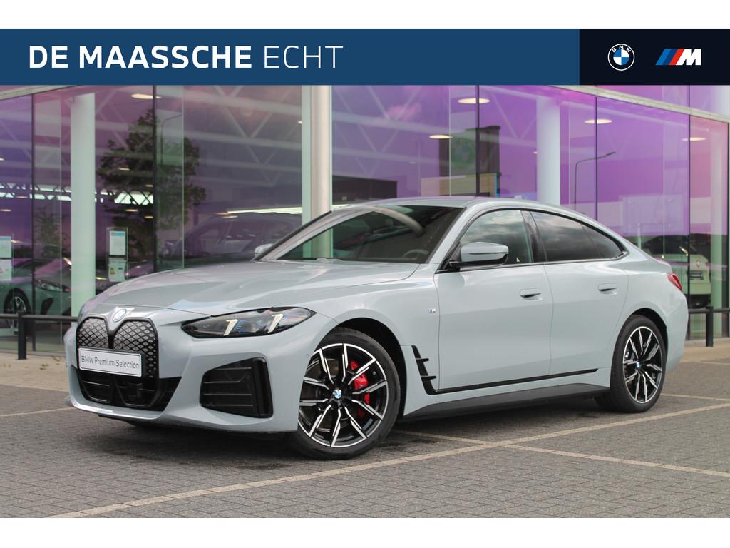 BMW i4 eDrive35 Gran Coupé M Sport / Achteruitrijcamera / A, Auto's, BMW, Achterwielaandrijving, Gebruikt, Zwart, Met garantie (alle)