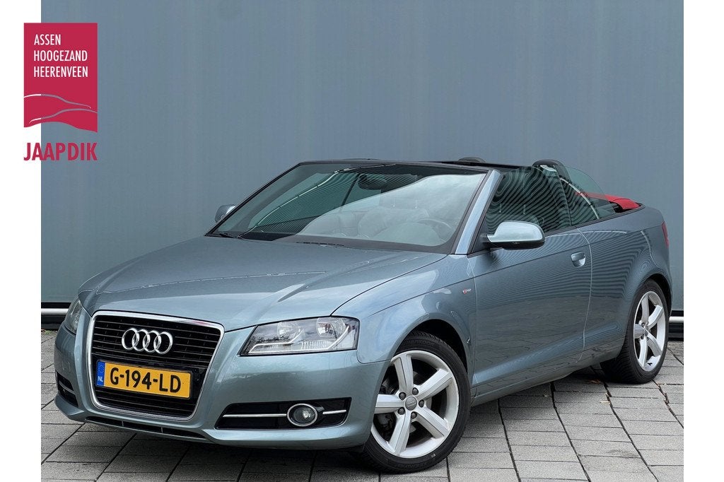 Audi A3 Cabriolet BWJ 11-2011 | 1.4TFSI 126PK | S-LINE 2X |, Auto's, Audi, Euro 5, Gebruikt, Zwart, 4 cilinders