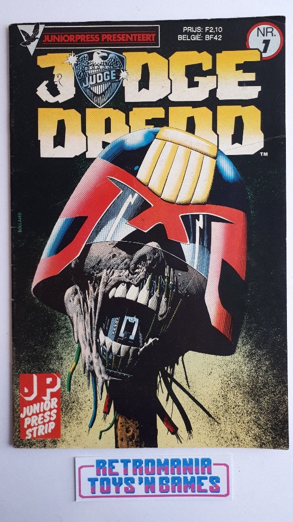 strip - judge dredd nummer 7, Eén stripboek, Verzenden, Zo goed als nieuw