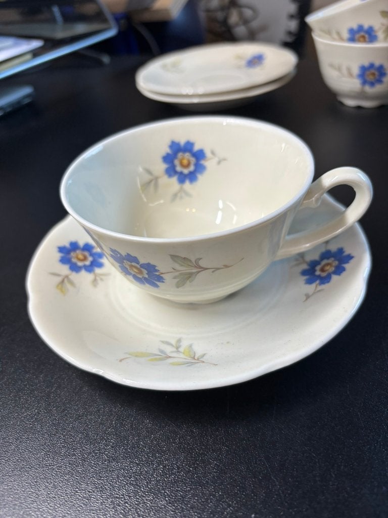 3 Mosa kop en schotels, Antiek en Kunst, Ophalen of Verzenden