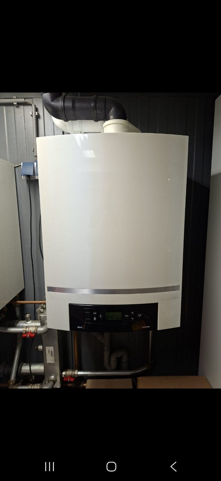 Nefit Topline HR-ketel 2008 met open verdeler en pomp, Ophalen, 30 tot 80 cm, Gebruikt, Hoog rendement (Hr)