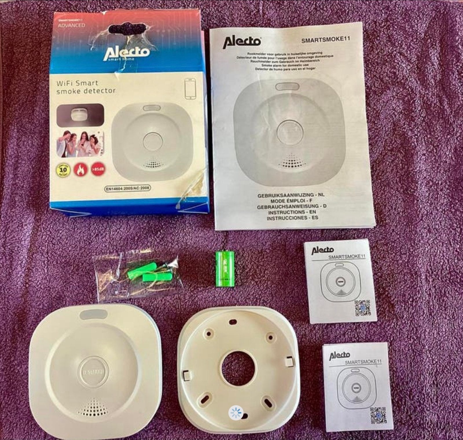 Rookmelder Alecto SMART SMOKE 11 WiFi, Detector, Sensor of Melder, Nieuw, Ophalen of Verzenden, Rook