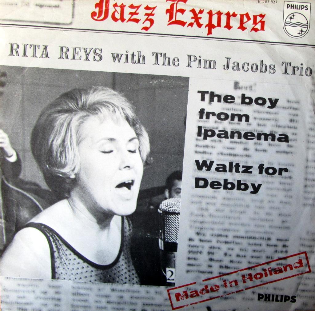 1965	Rita Reys & Trio Pim Jacobs	The Boy From Ipanema, Fotohoes, Ophalen of Verzenden, Zo goed als nieuw, Jazz en Blues