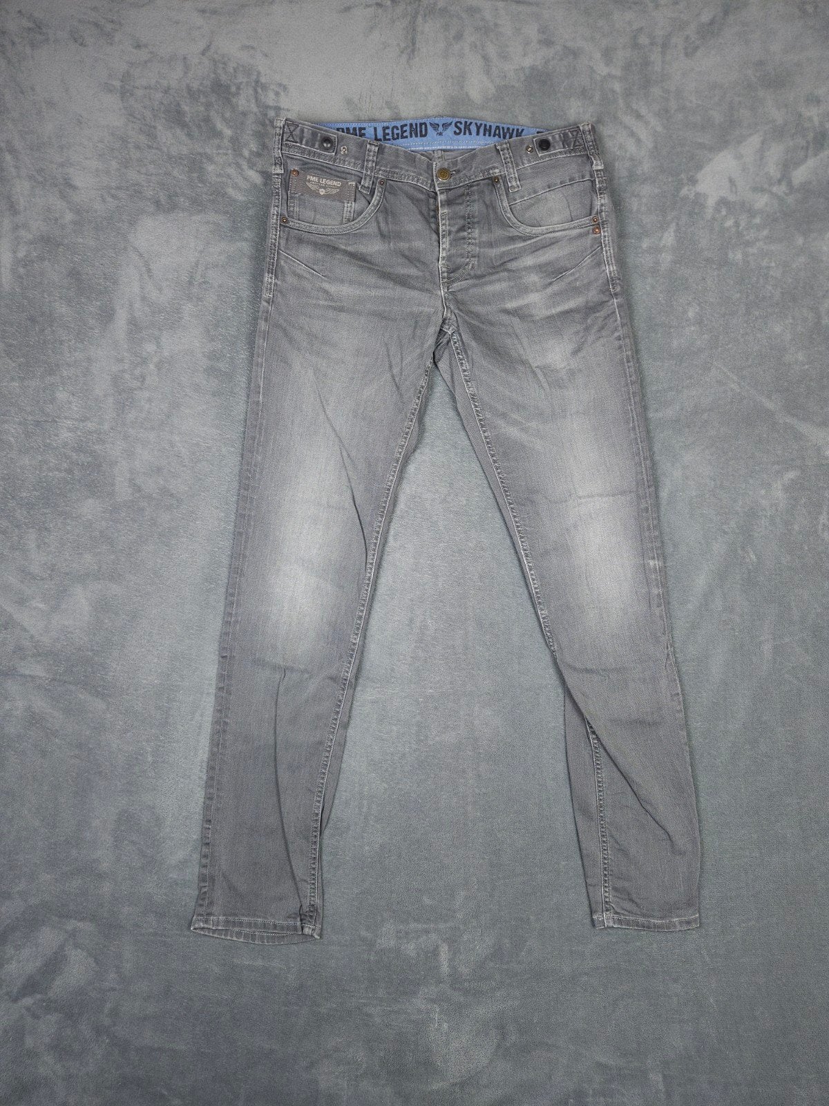 Pme Legend Broek Skyhawk W34 L36 Regular Slim Grijs Jeans, Kleding | Heren, Spijkerbroeken en Jeans, PME LEGEND, ., Ophalen of Verzenden