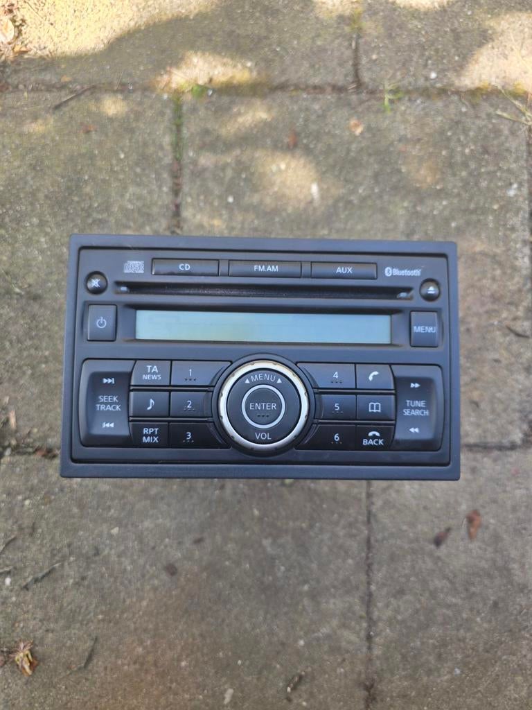 Nissan Qashqai Radio CD Speler Bluetooth FM AM AUX, Auto diversen, Autoradio's, Gebruikt, Ophalen