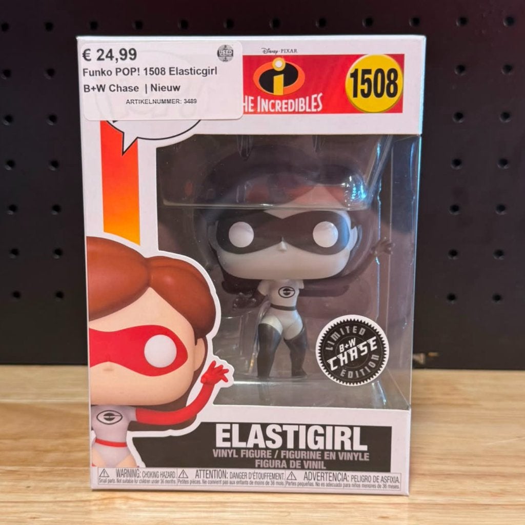 Funko POP! 1508 Elasticgirl B+W Chase  | Nieuw, Funko, Nieuw, Support@funko.com, 2802 Wetmore Avenue, Suite 300
Everett, WA 98201
USA