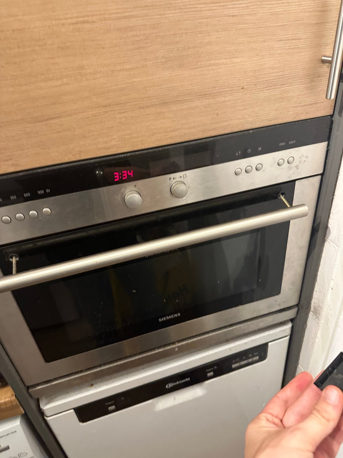 Siemens Quantumspeed oven (mist twee greepjes) verder goed, Ophalen, Gebruikt, Siemens, Oven