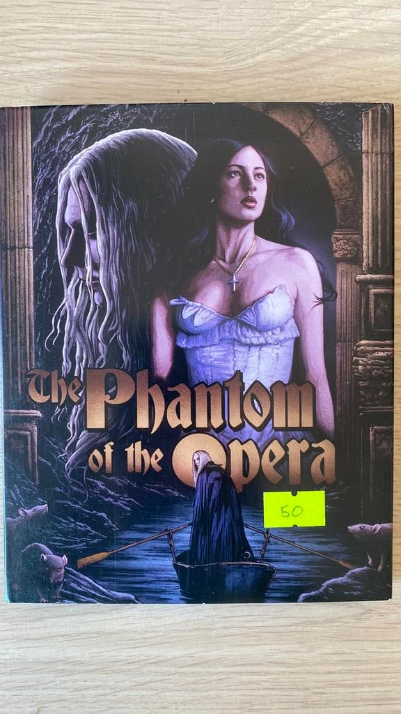 The phantom of the opera blu ray special met slipcover, Cd's en Dvd's, Ophalen of Verzenden, Zo goed als nieuw, Horror