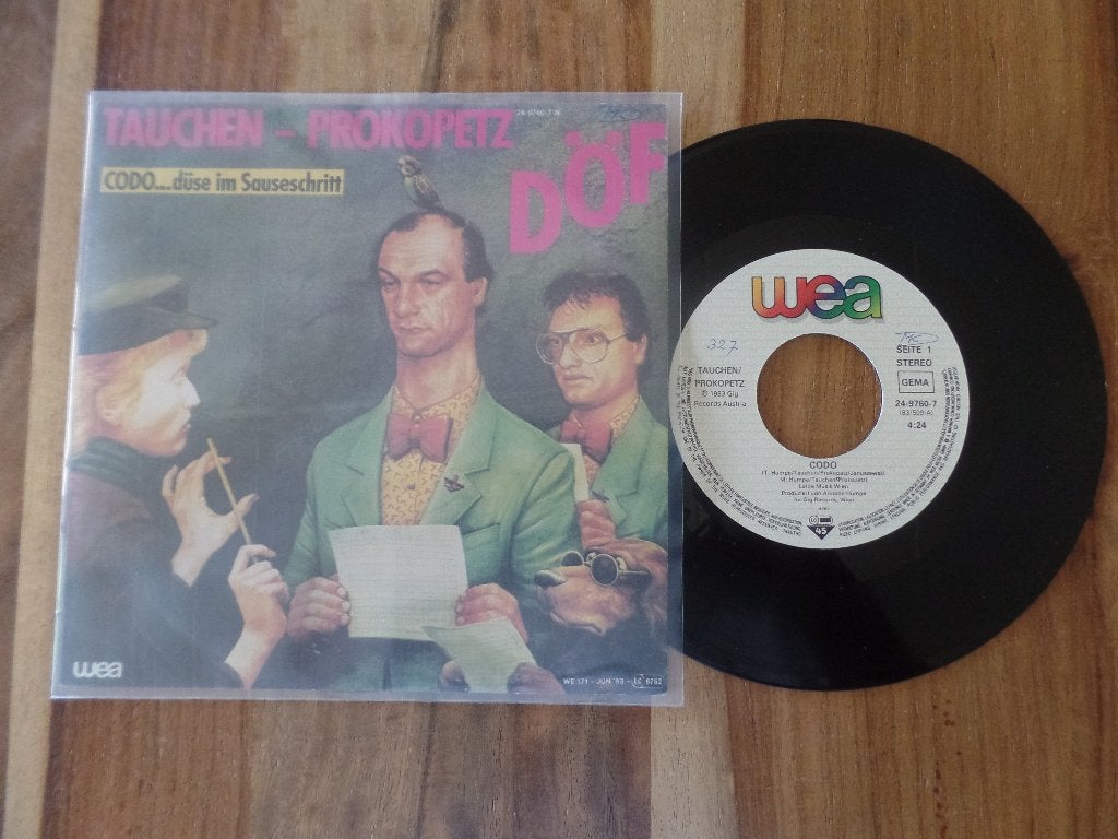 single Tauchen - Prokopetz* / DÖF – Codo...Düse Im Sause.., Ophalen of Verzenden, Gebruikt, 7 inch, Pop