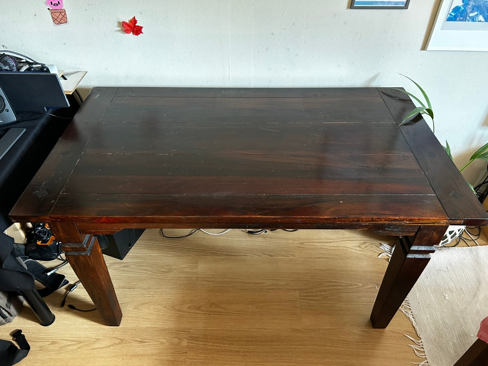 Mooie antieke eettafel 140x80, Huis en Inrichting, Tafels | Eettafels, Ophalen, Gebruikt, 100 tot 150 cm, 50 tot 100 cm