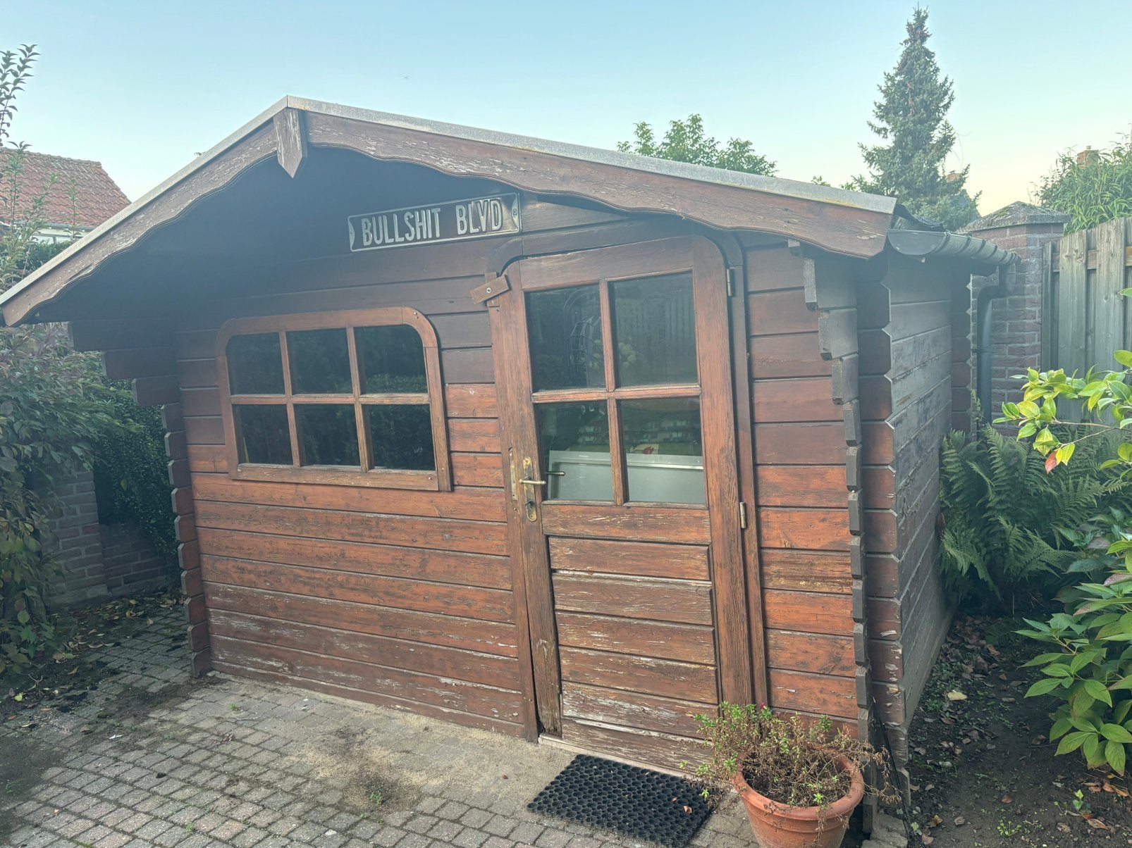 Tuinhuis, Tuin en Terras, Ophalen, Tuinhuis, 250 tot 500 cm, 2 ramen