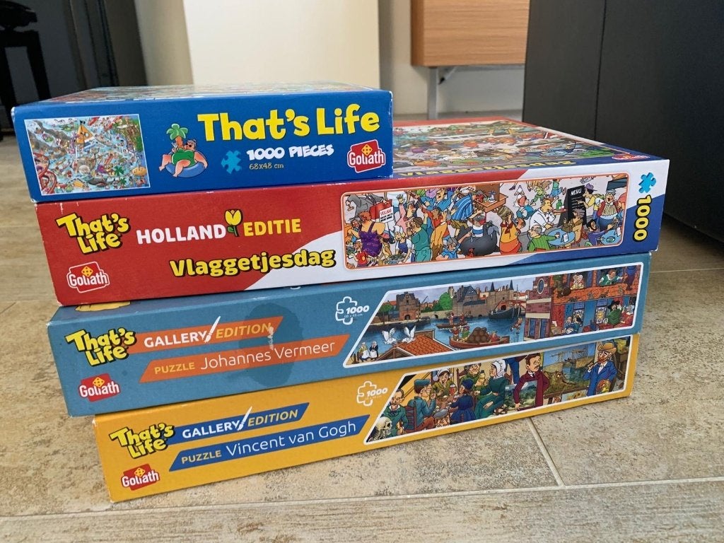 That's Life Legpuzzels, Hobby en Vrije tijd, Denksport en Puzzels, Ophalen, 500 t/m 1500 stukjes, Zo goed als nieuw, Legpuzzel