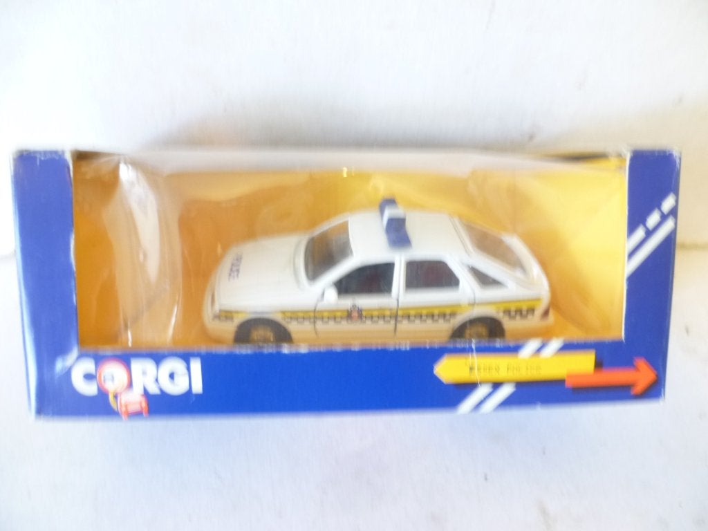 Corgi 1986 Ford Sierra Essex Police Politie 1:36 modelauto, Ophalen of Verzenden, Nieuw, Auto, Corgi