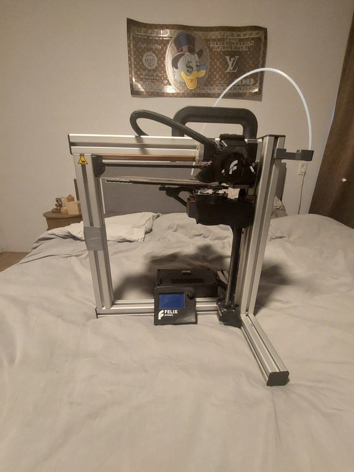 FELIX Tec 4 Dual 3D-printer – In topstaat! (Dubbele extruder, Felix, Ophalen of Verzenden, Zo goed als nieuw, Filament