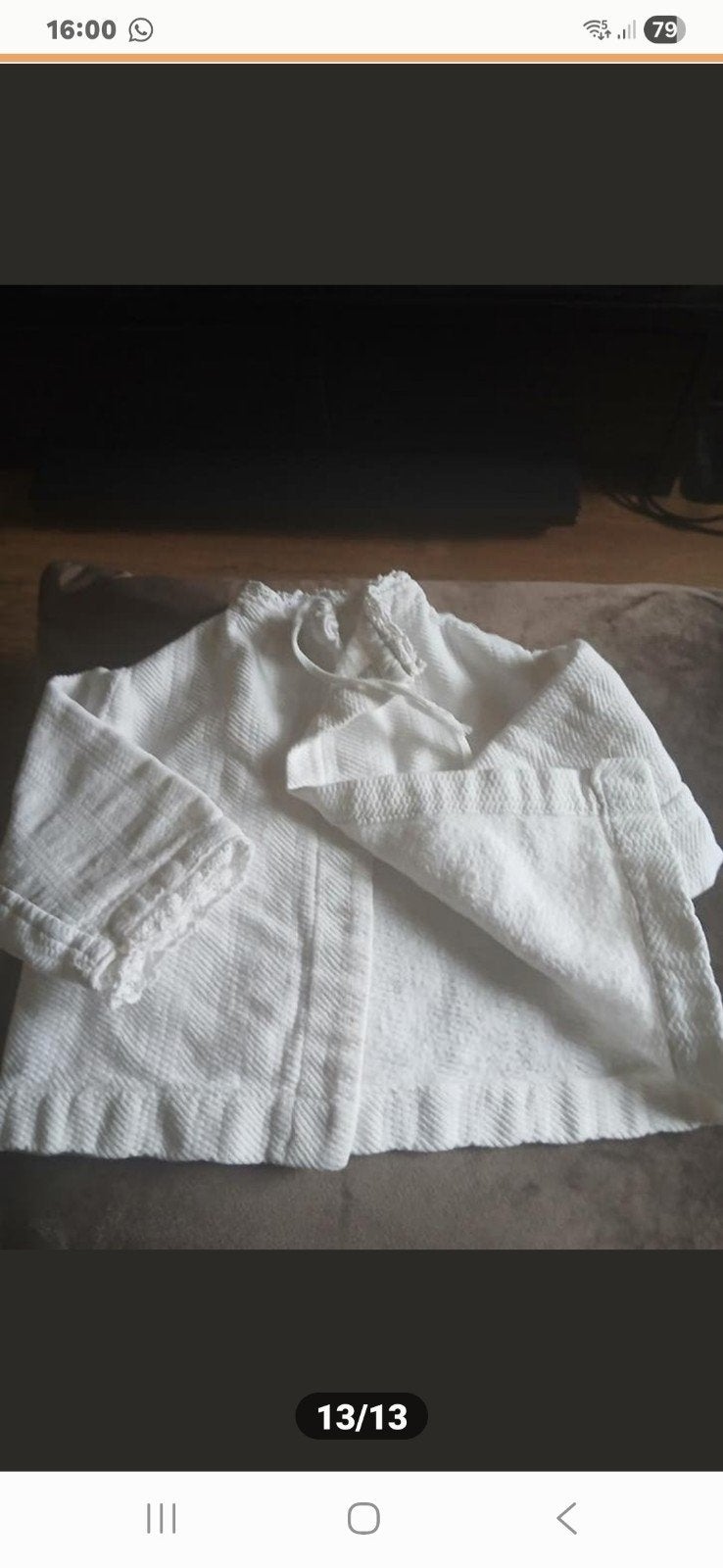 lot antieke baby bloesjes/jasjes, Antiek en Kunst, Antiek | Kleding en Accessoires, Ophalen of Verzenden
