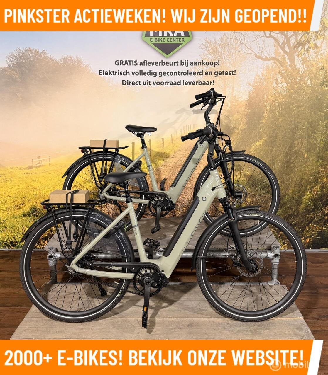 Van Dijck Leto Elektrische fiets met Bafang midden motor!, 51 tot 55 cm, Nieuw, Overige merken