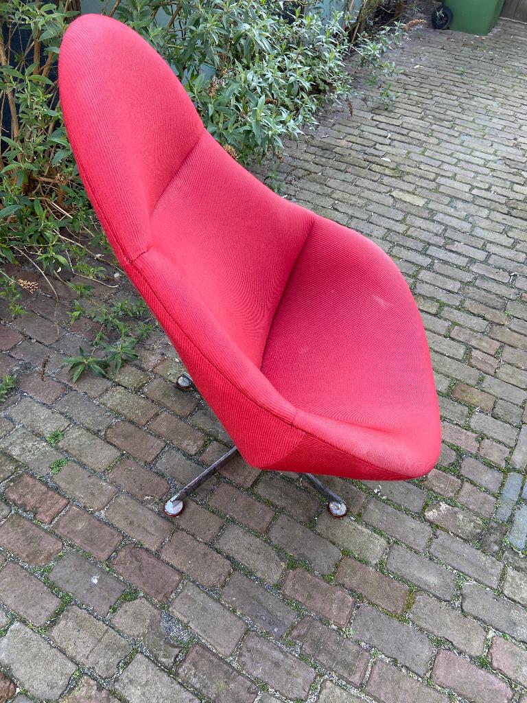 Rudolf Wolf voor Rohé Noordwolde Space Age Fauteuil, Huis en Inrichting, Fauteuils, Ophalen, Gebruikt, Overige materialen, 75 tot 100 cm