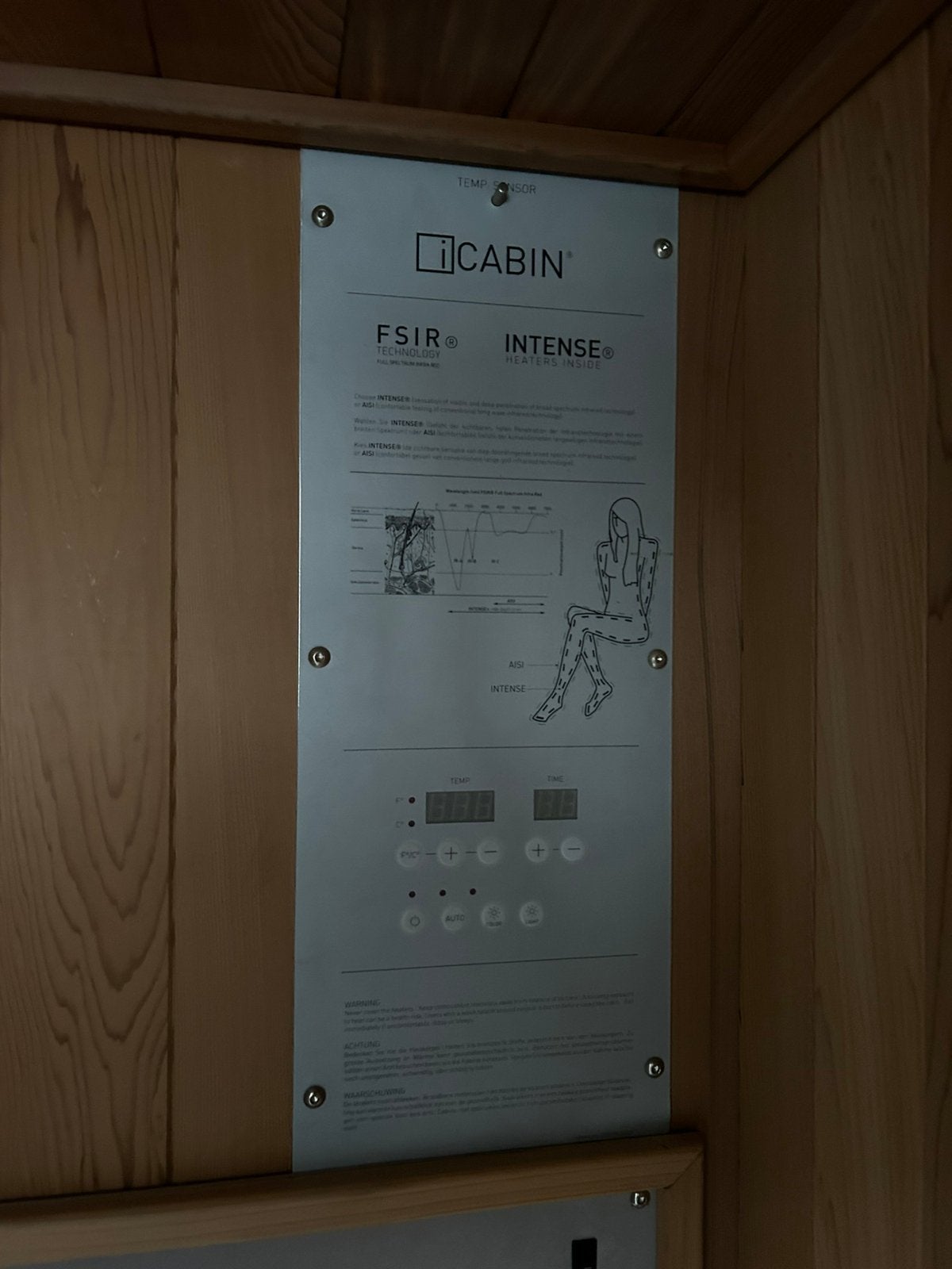 iCABIN Infrarood Sauna - Zo Goed als Nieuw, Ophalen of Verzenden, Zo goed als nieuw