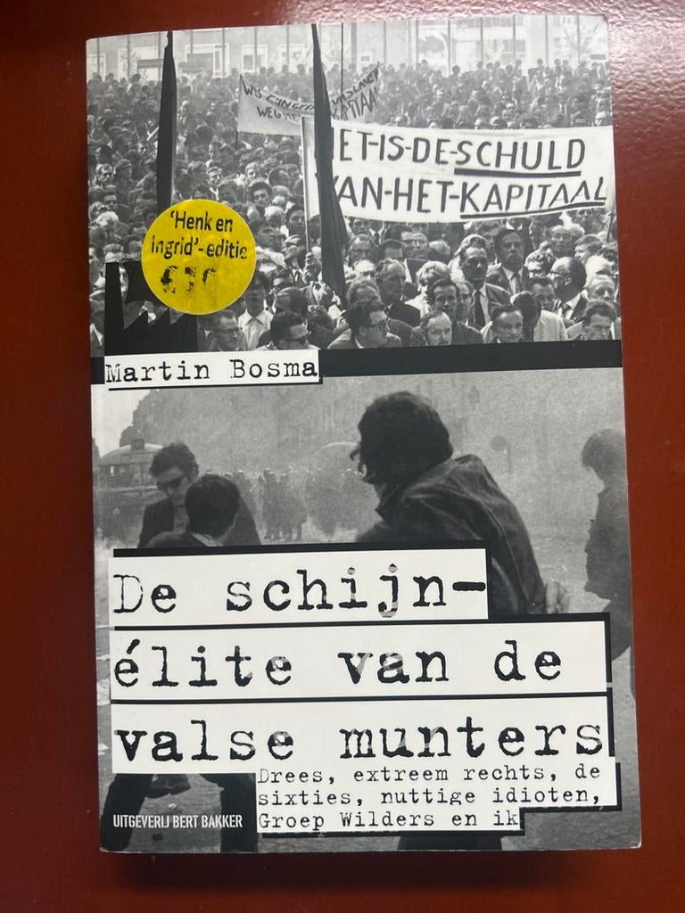 De schijn-élite van de valse munters - Martin Bosma, Ophalen of Verzenden, Gelezen