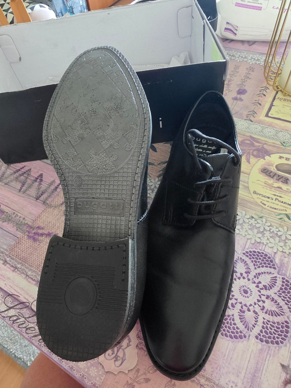Nieuwe Bugatti herenschoenen maat 44, Ophalen, Bugatti, Zwart, Nieuw