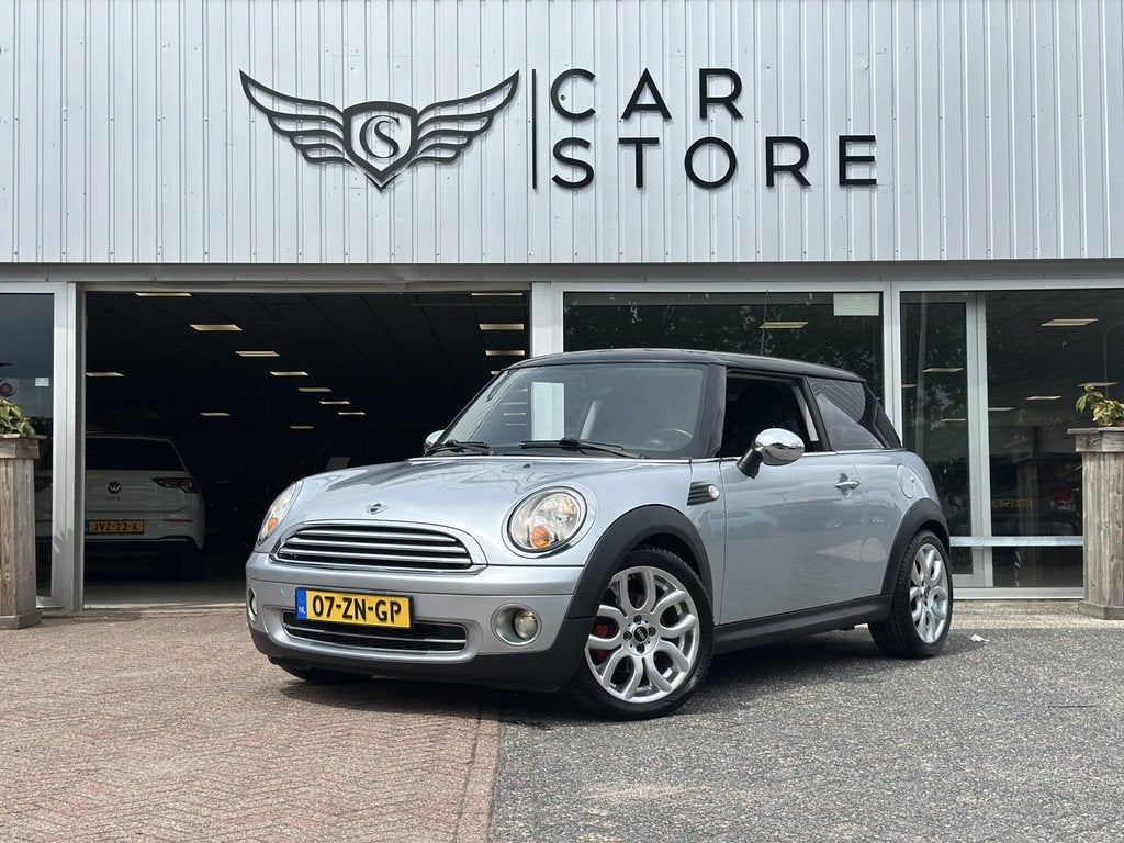 MINI 3-deurs 1.6 Cooper |CARPLAY|LM VELGEN 17''|AIRCO|REVISI, Voorwielaandrijving, Gebruikt, 750 kg, 4 cilinders