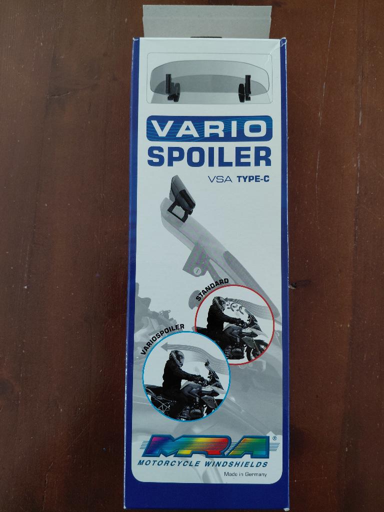 Vario spoiler voor motor windshields, Motoren, Ophalen of Verzenden, Zo goed als nieuw
