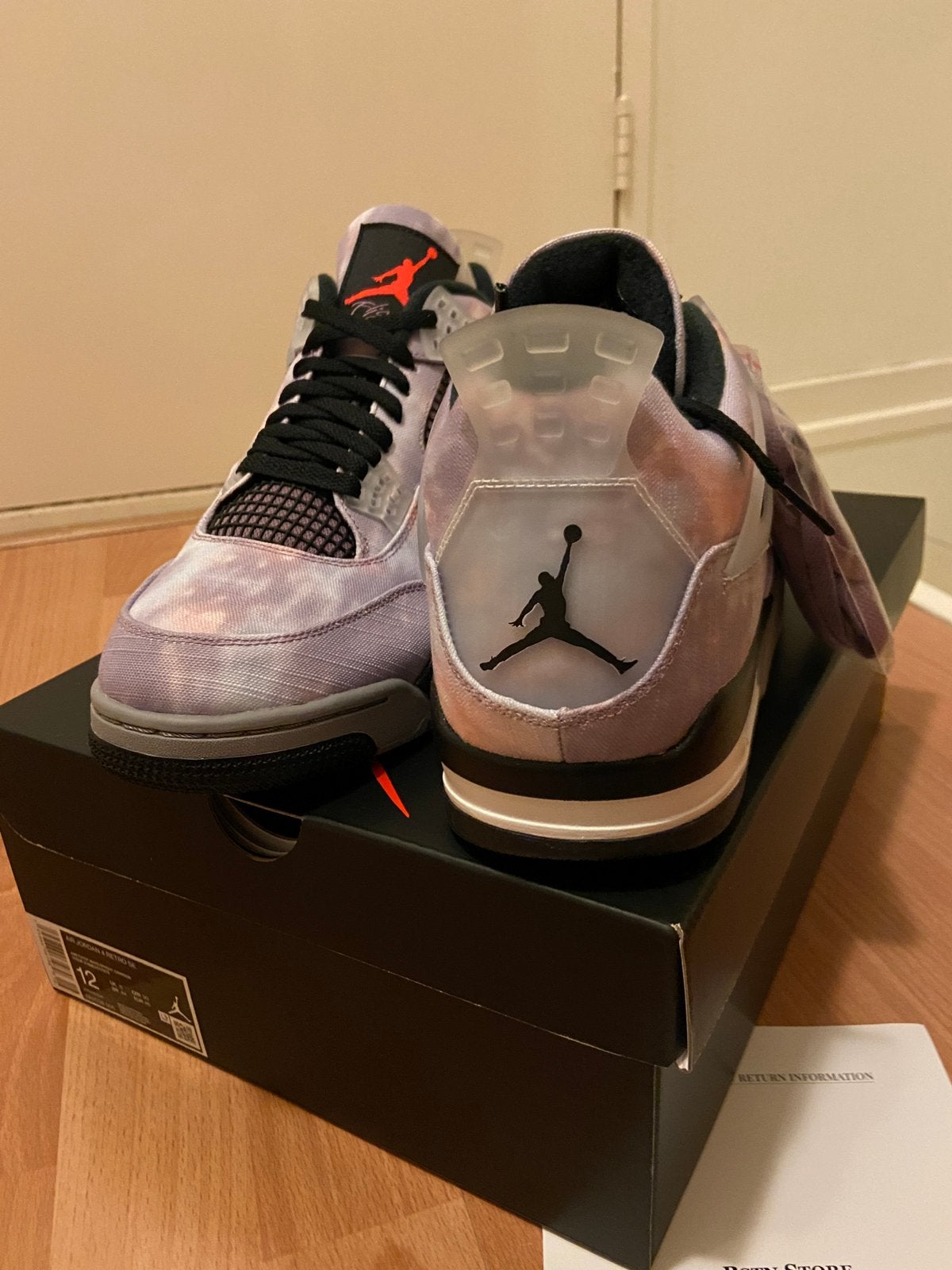 Nike Air Jordan IV 4 Retro SE Zen Master EU 46 DS, Overige kleuren, Verzenden, Nieuw, Sneakers of Gympen