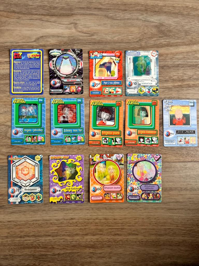 Fox Kids TV Cards, Hobby en Vrije tijd, Verzamelkaartspellen | Overige, Ophalen of Verzenden, Gebruikt, Meerdere kaarten