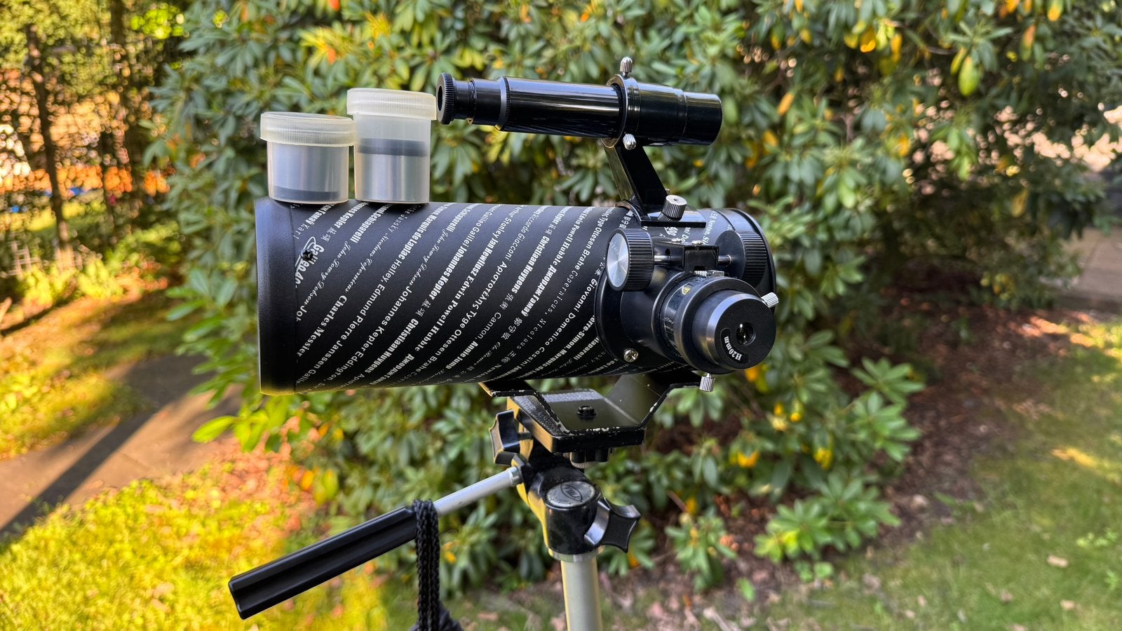 Celestron FirstScope 76/300 Galileo 400 Telecope, Ophalen, Gebruikt, Met statief, Spiegeltelescoop (reflector)