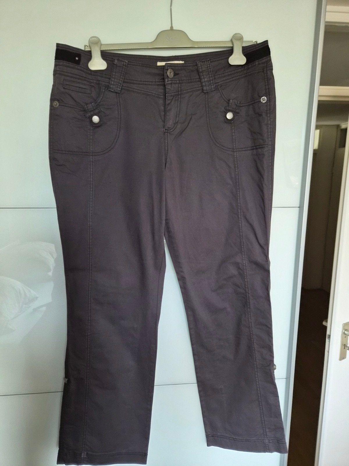Miss Etam dames broek maat 46, Zwart, Maat 46/48 (XL) of groter, Ophalen of Verzenden, Miss Etam