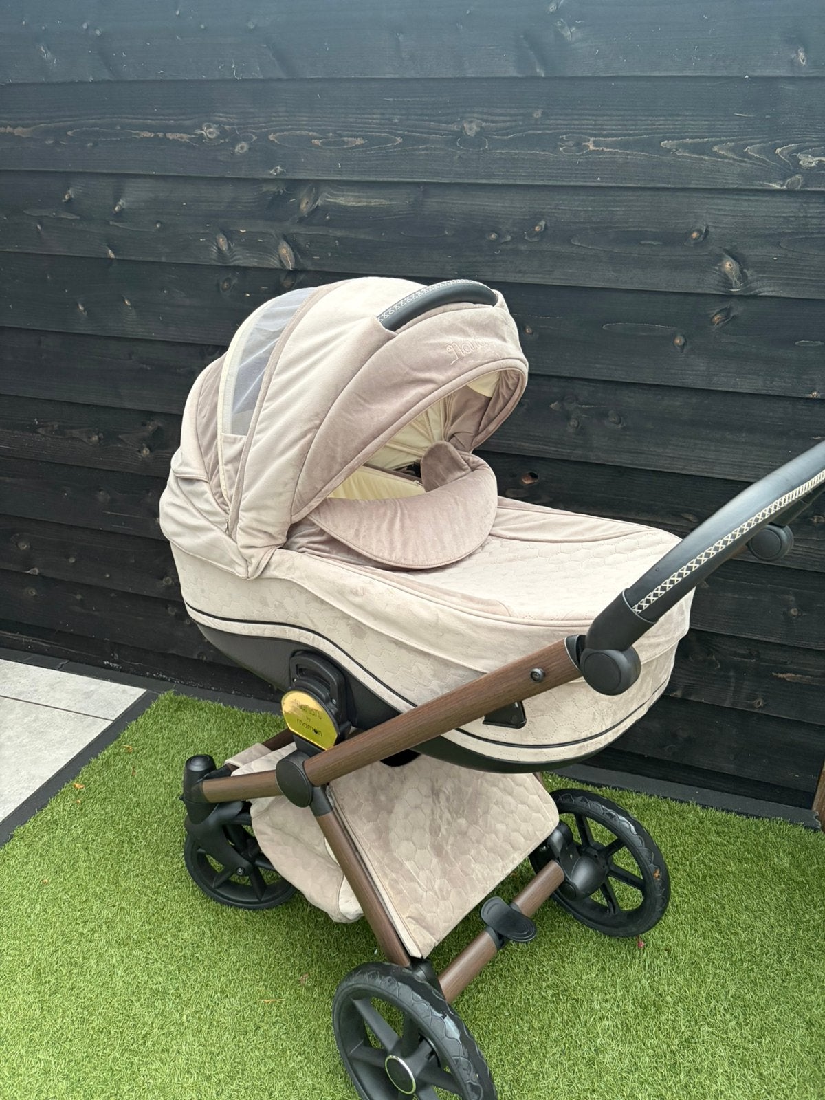 Nanan kinderwagen, Ophalen, Zo goed als nieuw, Overige merken, Verstelbare duwstang