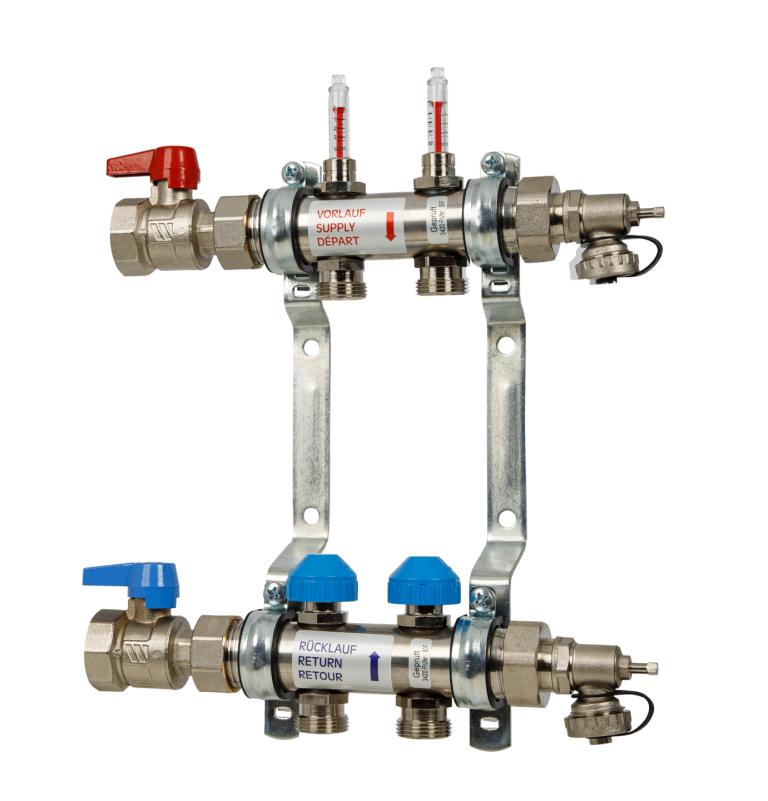 Opruiming RVS open verdeler vloerverwarming/meerlagenbuis, Ophalen, Minder dan 30 cm, Overige typen, Nieuw