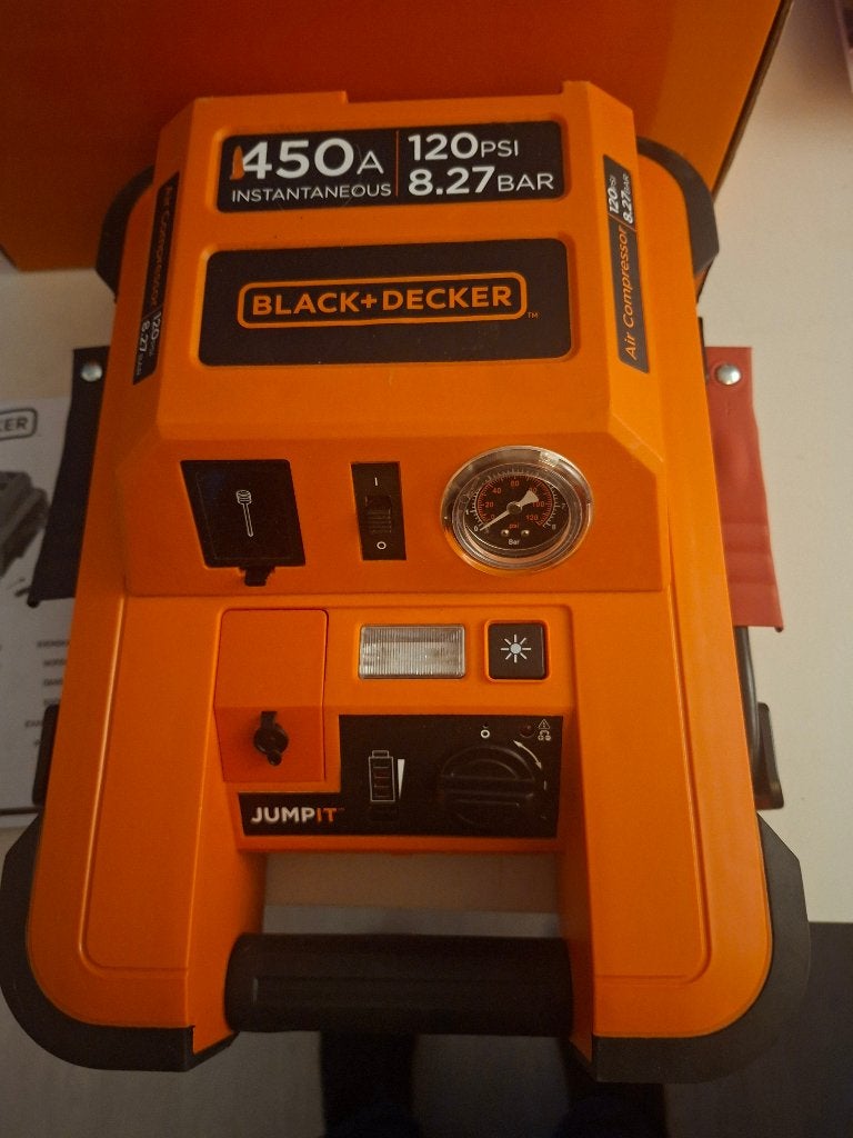 Black + Decker jumpstarter, Ophalen, Zo goed als nieuw