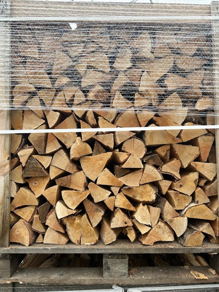 Berkenhout in krat - brandhout, kachelhout, haardhout, Minder dan 3 m³, Ophalen, Berkenhout, Blokken