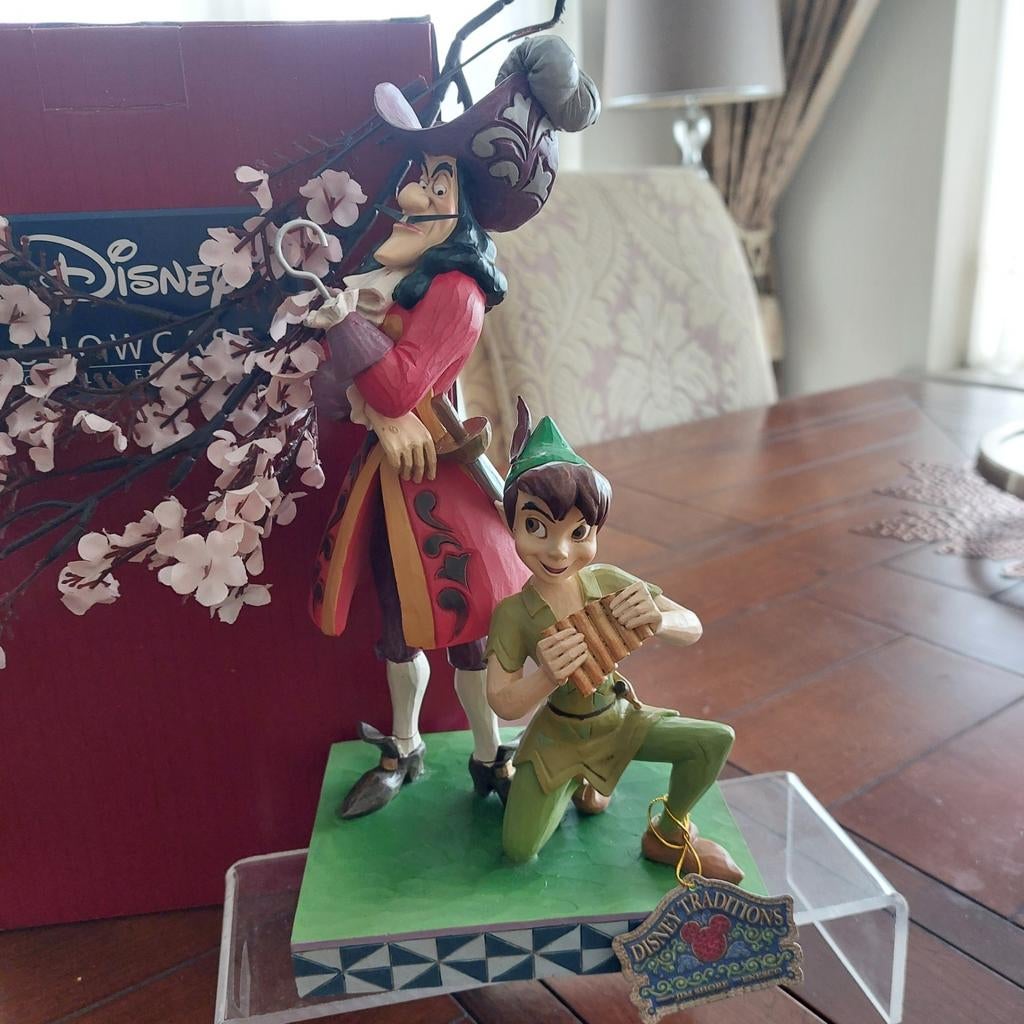 Disney Traditions Peter Pan & Kapitein Haak  zie omschrijvin, Verzamelen, Ophalen of Verzenden, Peter Pan of Pinokkio, Zo goed als nieuw