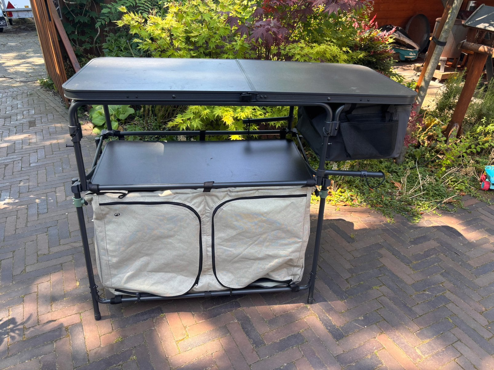 Buitenkeuken meubel, Ophalen, Zo goed als nieuw, Campingkast
