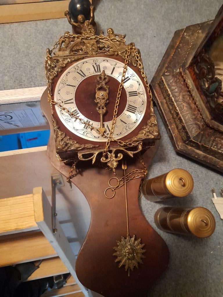 Zaanse klok 2, Antiek en Kunst, Antiek | Klokken, Ophalen of Verzenden