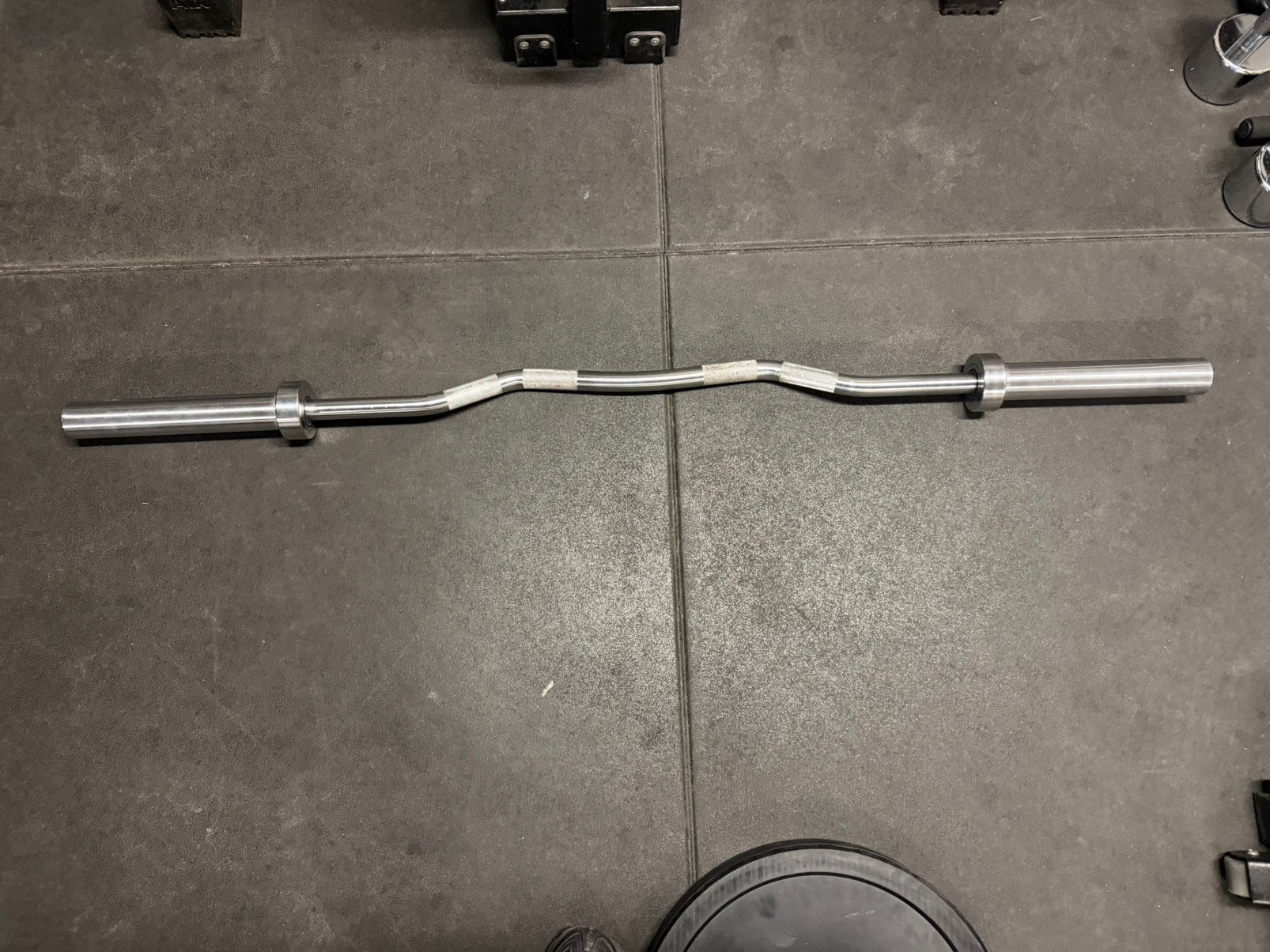 American Barbell Ez Curl Barbell Fitness Strenght Weight, Ophalen, Gebruikt, Benen, Halterstangen