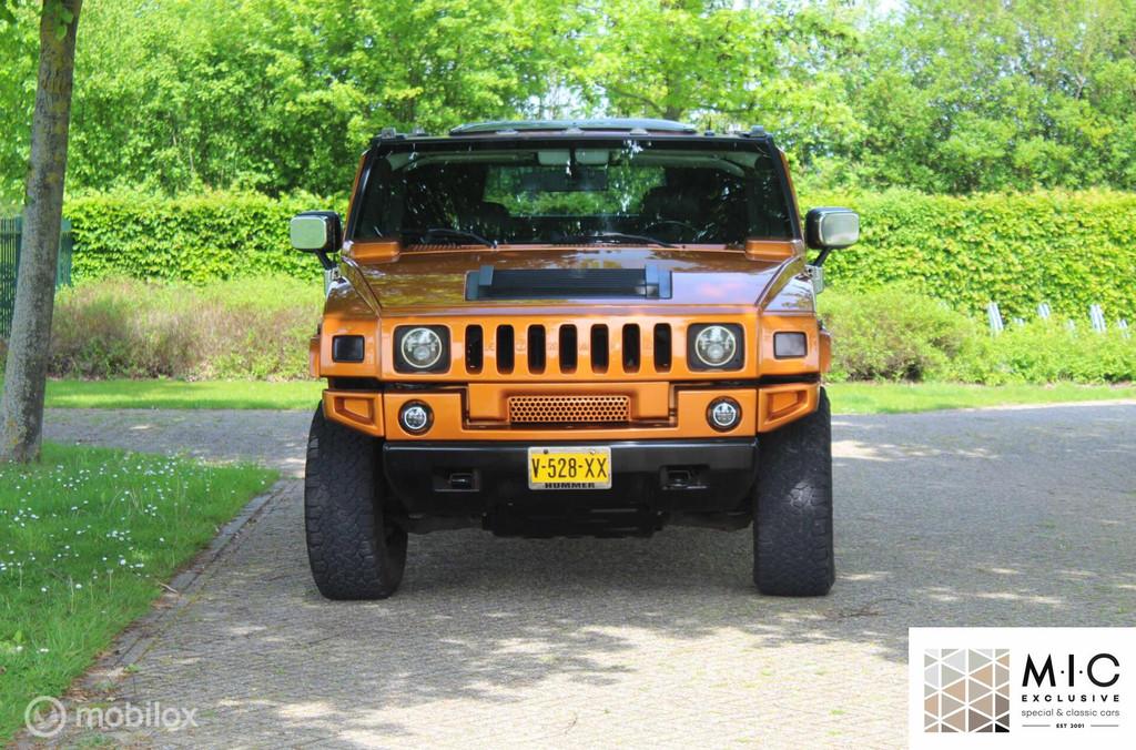 Hummer H2 6.0 V8 SUT | Grijs Kent. | LPG | Inruil welkom!, Automaat, Gebruikt, 330 pk, Leder