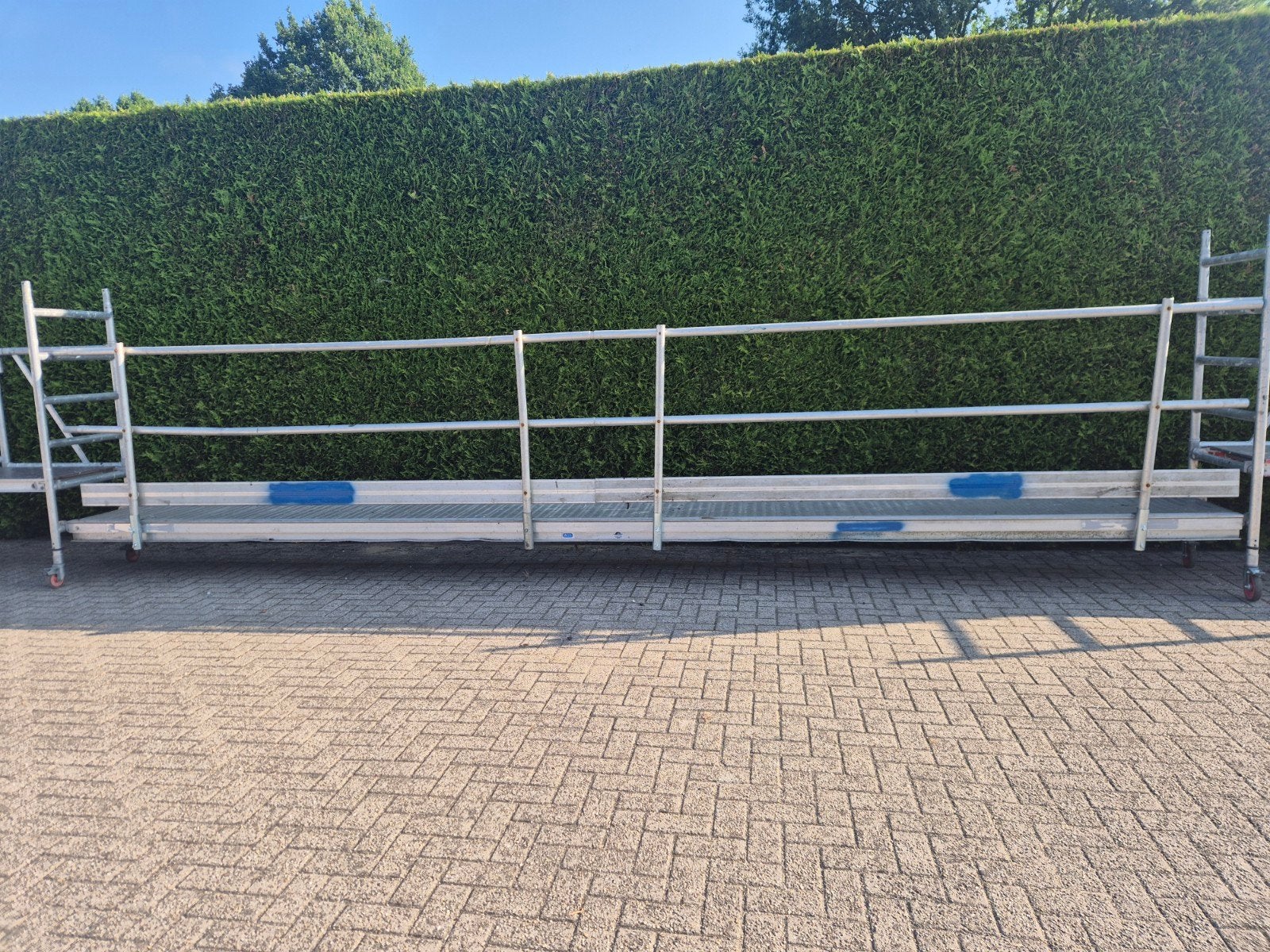Super nette aluminium loopbrug 7 meter !!!, Ophalen, Zo goed als nieuw, Overige typen, 5 meter of hoger