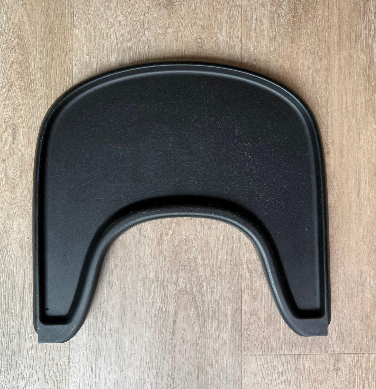 Stokke Tripp Trapp Tray / eetblad – Black, Kinderen en Baby's, Ophalen of Verzenden, Gebruikt, Meegroeistoel, Afneembaar eetblad